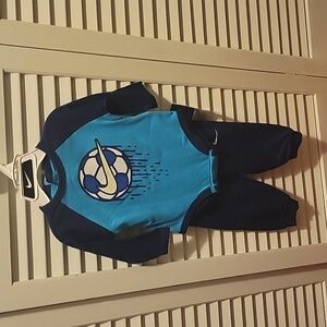 NWT: NIKE Soccer Graffic Bodysuit and Pants Set